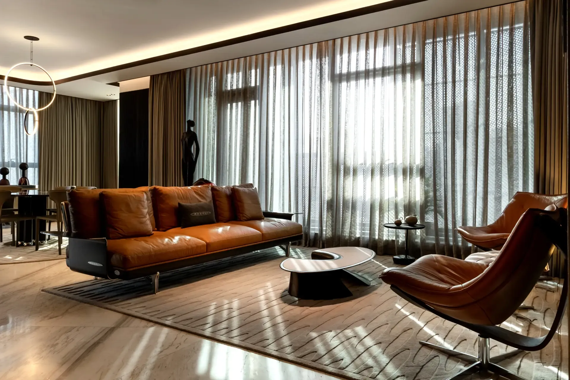 Living room — Da Vinci Tower by Pagani, Dubai
