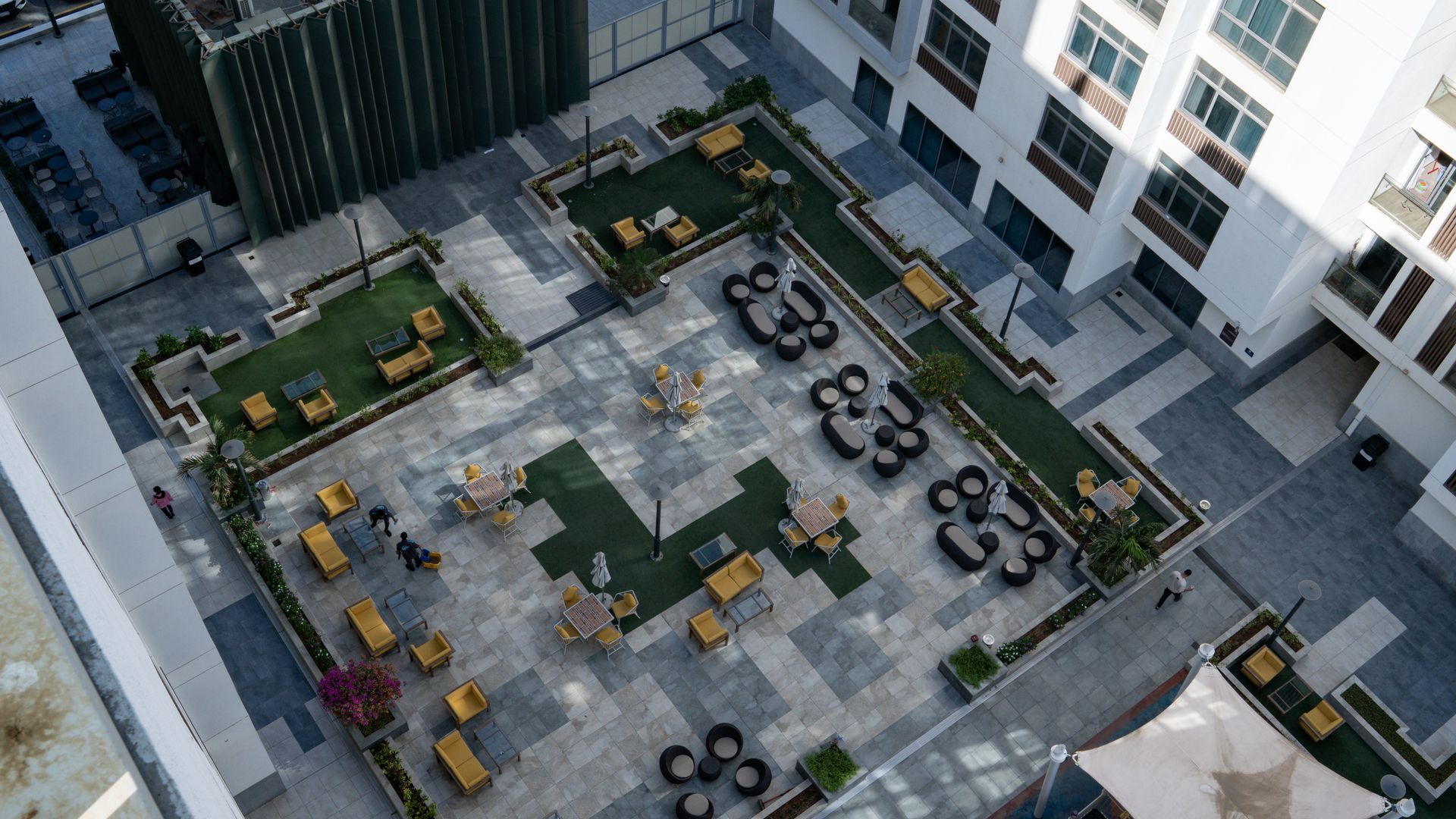 Aerial view — Dari Q Apartments, Al Salamah