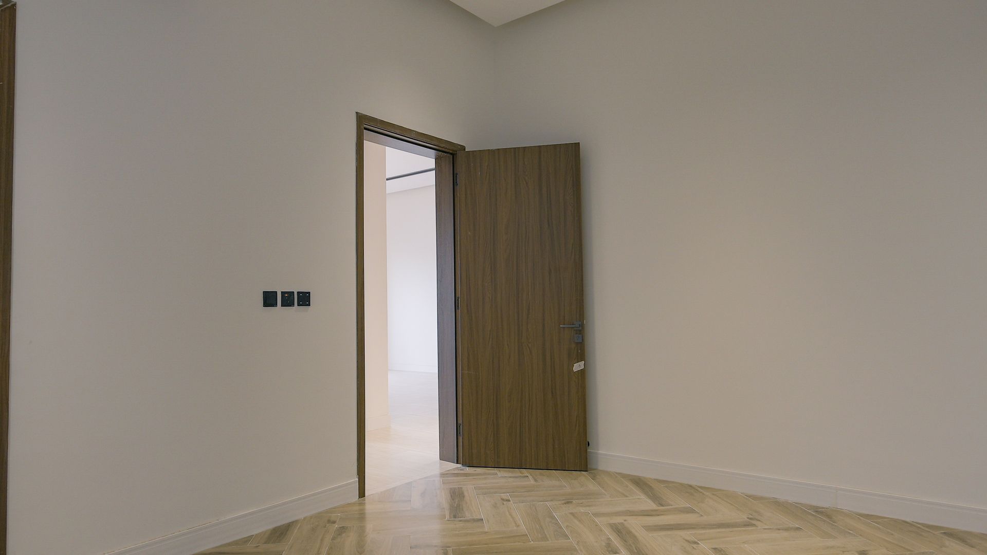 Illustrative — developer's finished unit at Kian Al-Masiah — Building 113, Al Nuzhah: Bedroom — Three-Bedroom Apartment, Building 113, Al Nuzhah