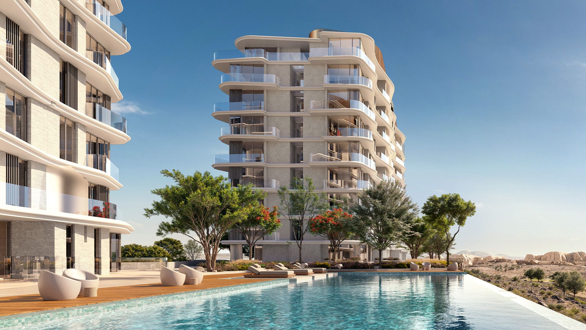 Swimming pool — Marriott Residences, AIDA, Muscat