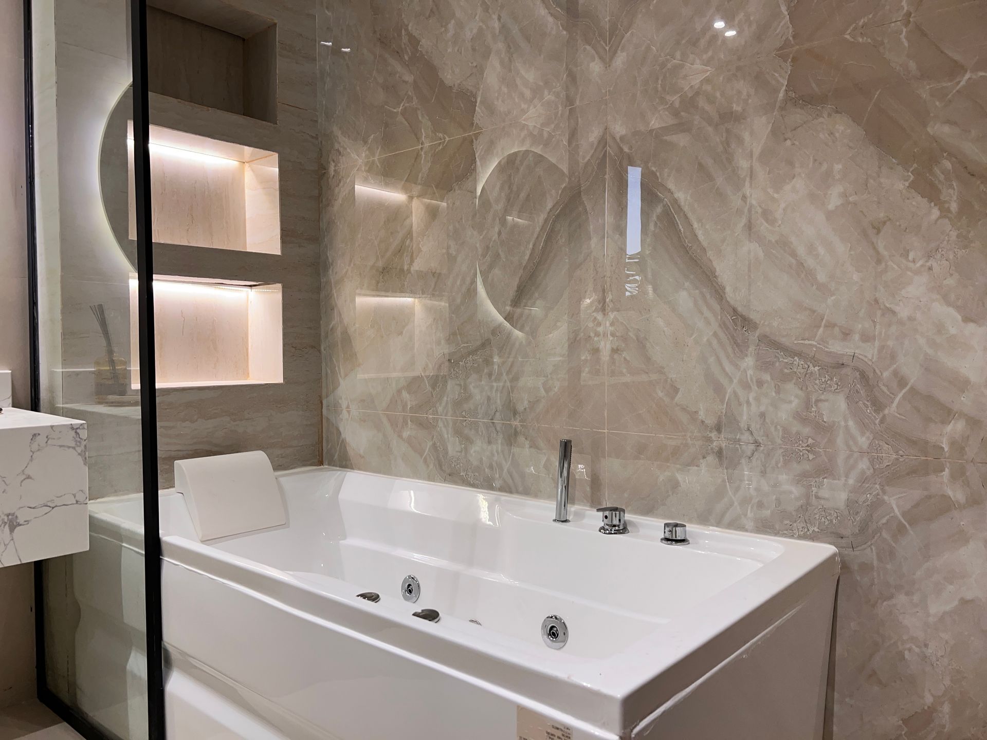 Bathroom — Garden-Facing Villa, Al Shera'a, North Obhur