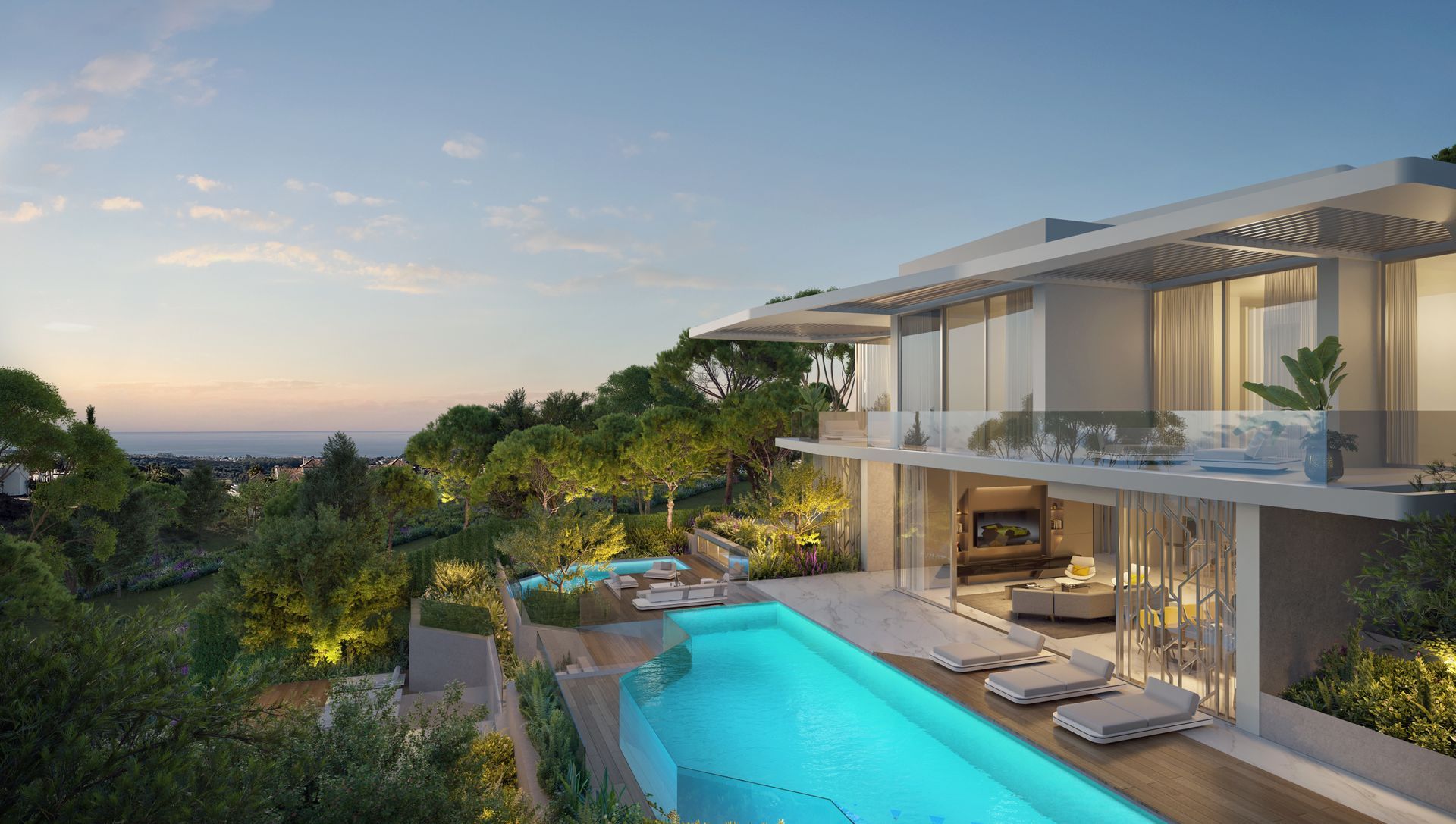 Artist's impression — Painite Villas by Lamborghini, Benahavís