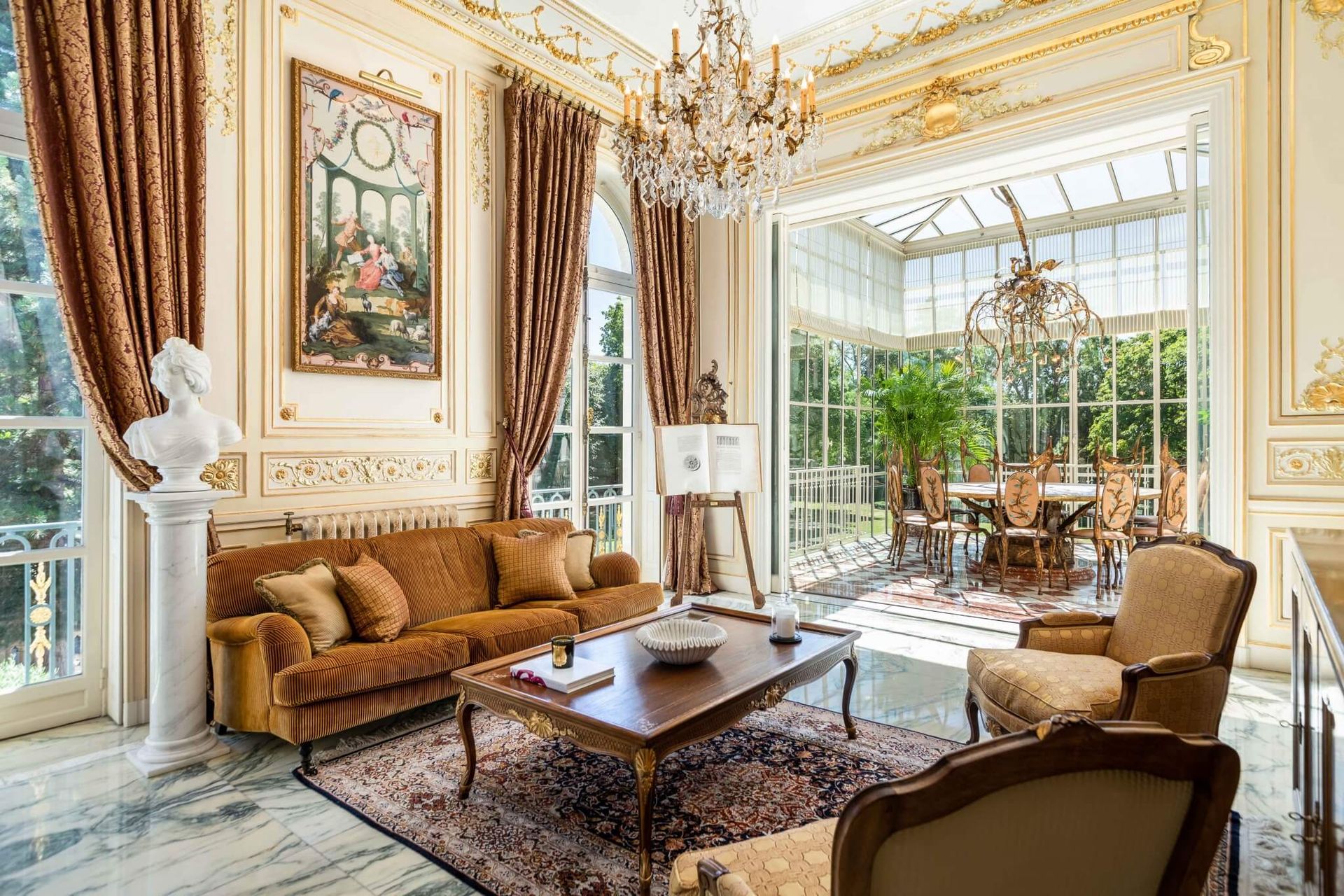 Living room — Palais Rose, Le Vésinet