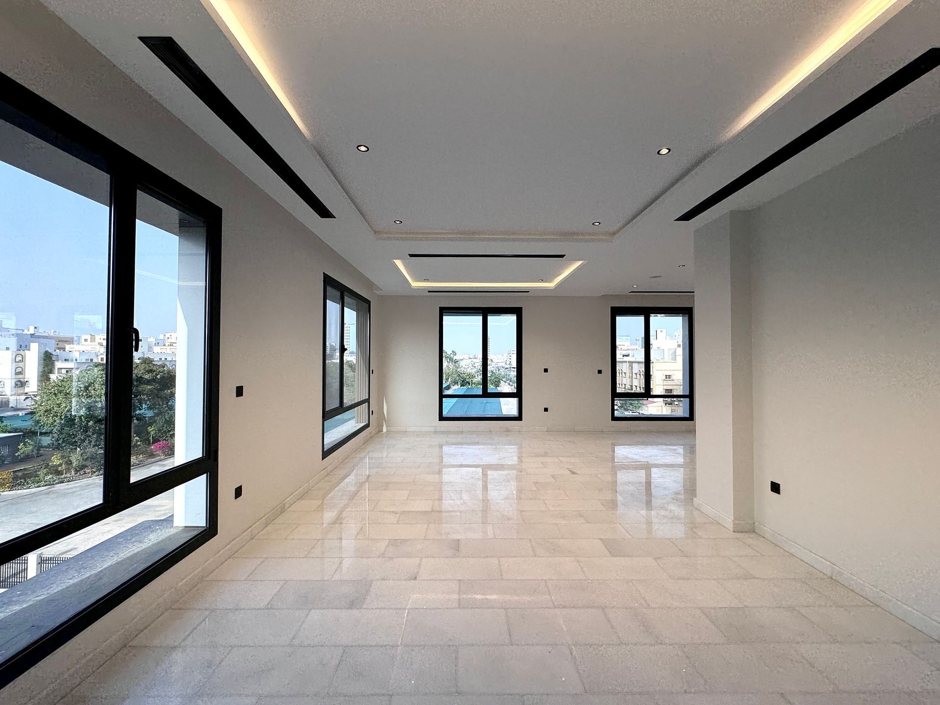 Living room — Duplex Penthouse, Al Salamah