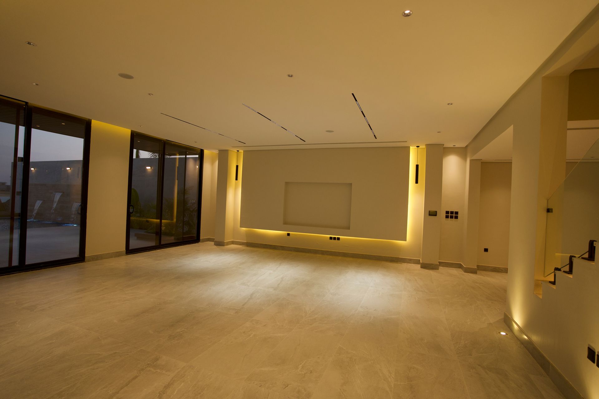 Living room — Private Beach Villa, Durrat Al Arous