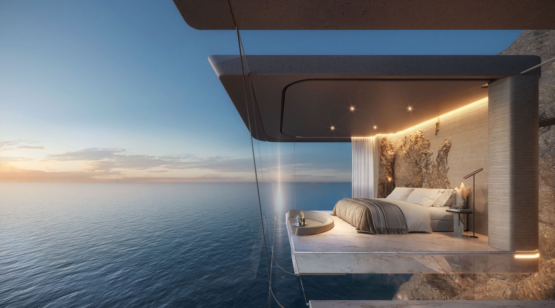 Bedroom — Trump Cliff Villas, AIDA, Muscat