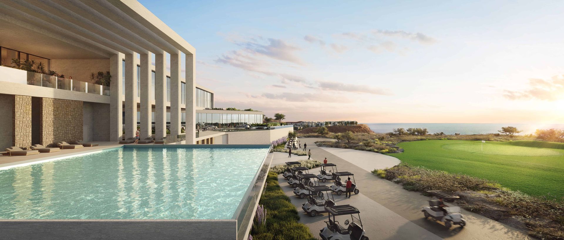Swimming pool — Trump Cliff Villas, AIDA, Muscat