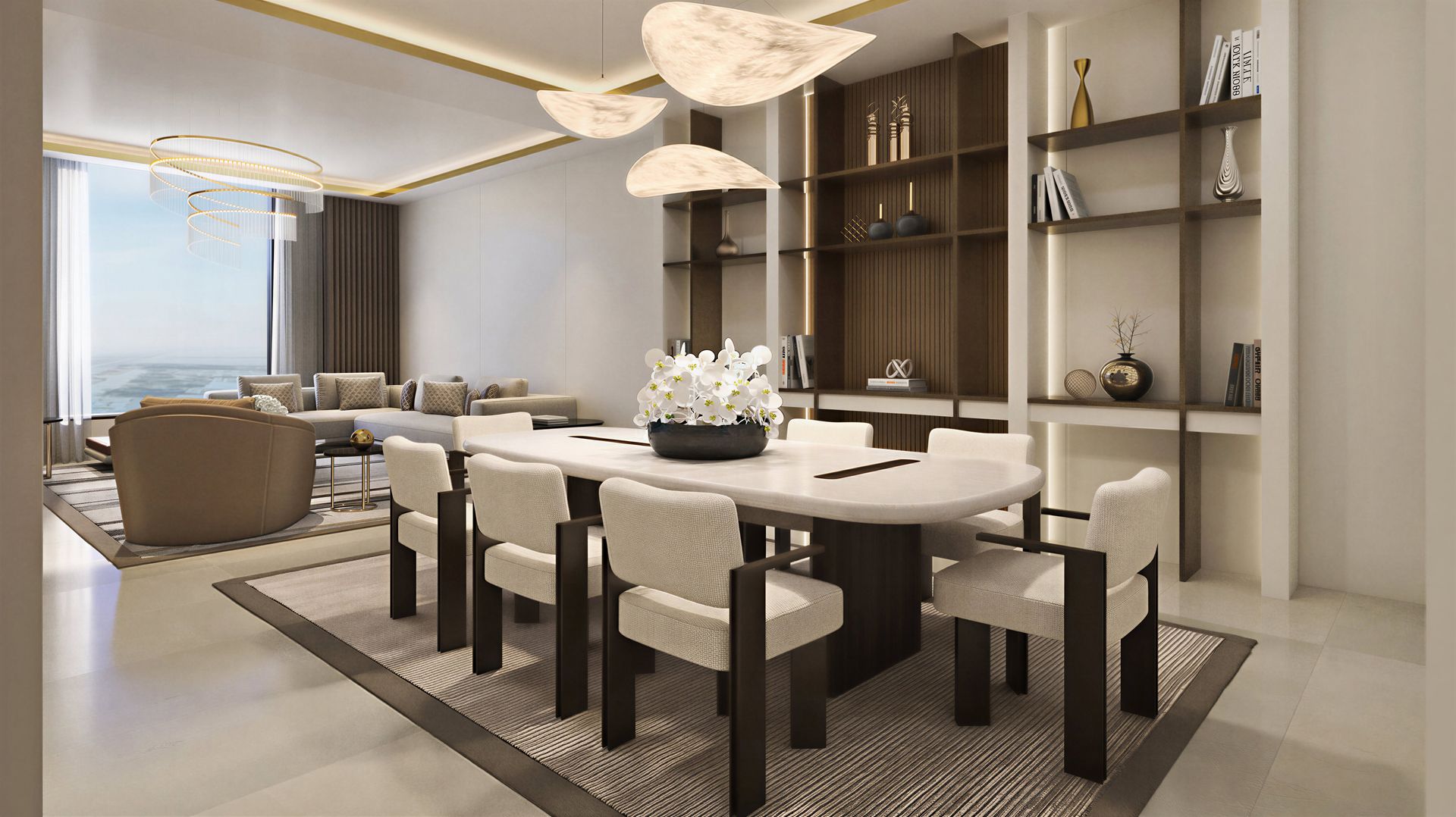 Dining room — Trump Plaza Jeddah