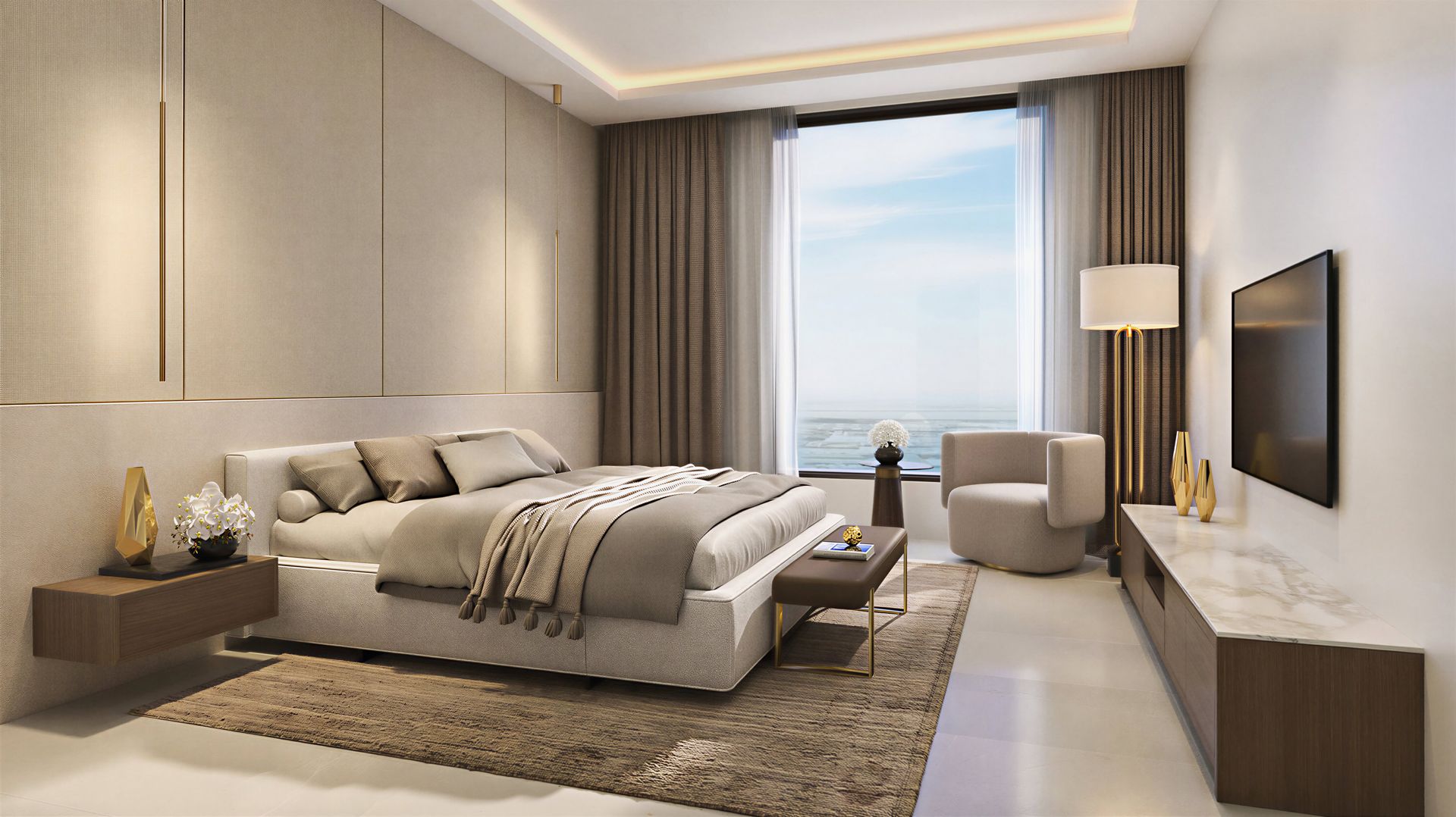 Bedroom — Trump Plaza Jeddah