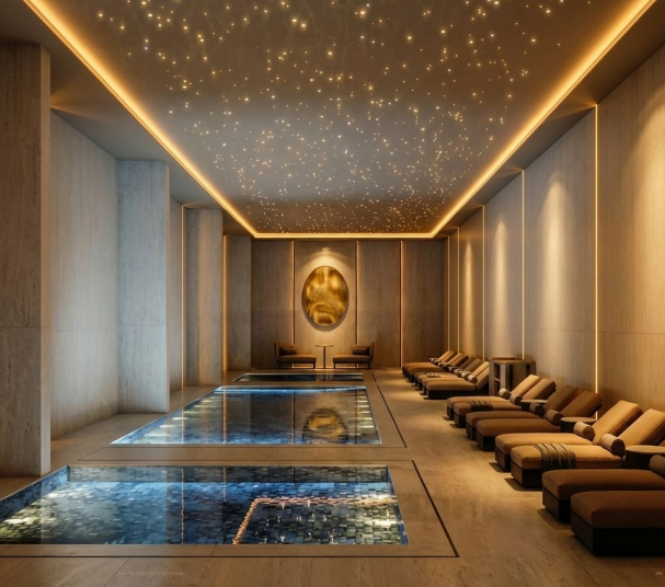 Indoor pool — Trump Plaza Jeddah