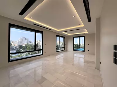 Living room — Duplex Penthouse, Al Salamah