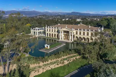 Aerial view — Palais Vénitien, Cannes