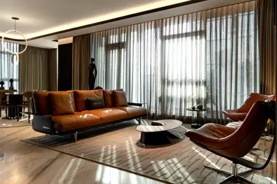 Living room — Da Vinci Tower by Pagani, Dubai