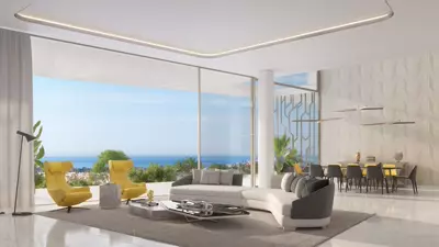 Living room — Painite Villas by Lamborghini, Benahavís