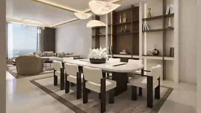 Dining room — Trump Plaza Jeddah