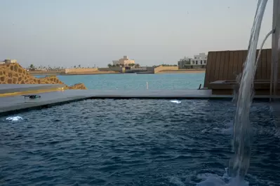 Swimming pool — Private Beach Villa, Durrat Al Arous