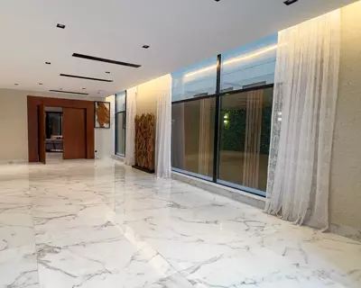 Living room — Timber-Detailed Villa, Al Mohammadiyah