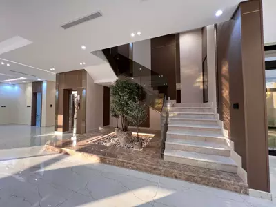 Staircase — Garden-Facing Villa, Al Shera'a, North Obhur