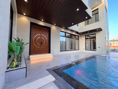 Swimming pool — Garden-Facing Villa, Al Shera'a, North Obhur