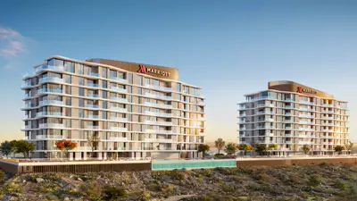 Artist's impression — Marriott Residences, AIDA, Muscat