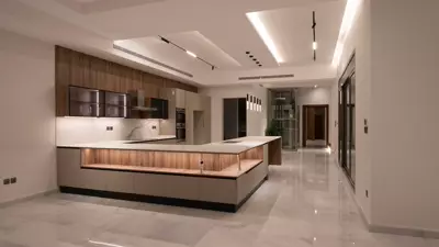 Kitchen — Contemporary Villa, Al Khalidiyah