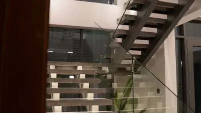 Staircase — Contemporary Villa, Al Khalidiyah