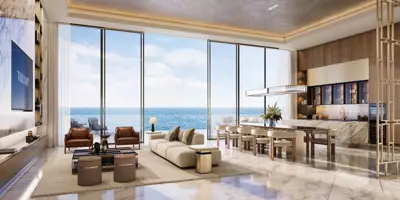 Living room — Trump Tower Jeddah