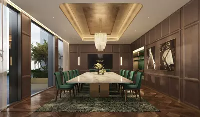 Dining room — Trump Tower Jeddah