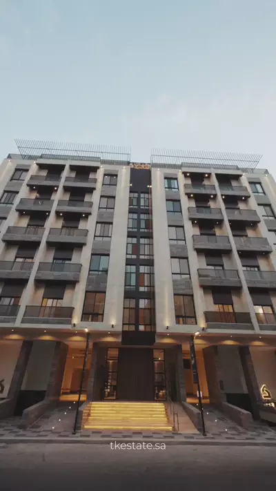 Illustrative — developer's finished unit at Kayan Residence, Al Nahda: Exterior — Kayan Residence, 136 sqm Apartment, Al Nahda